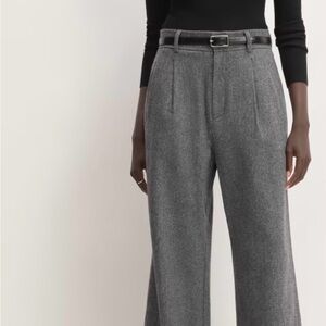 Everlane ReWool Way-High Drape Pant. Size 14 NWT